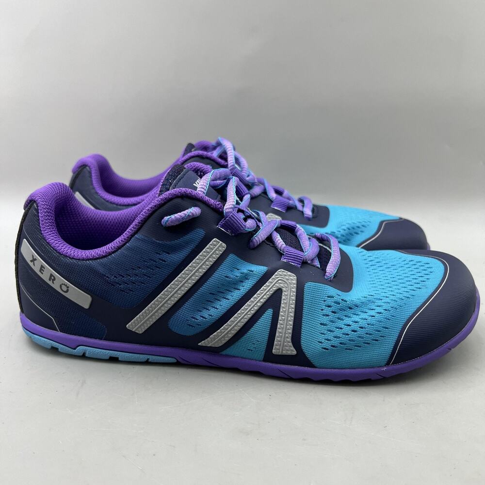Xero Shoes HFS Running Shoes Women Size 9.5 Blue Purple Comfort Low Sneakers